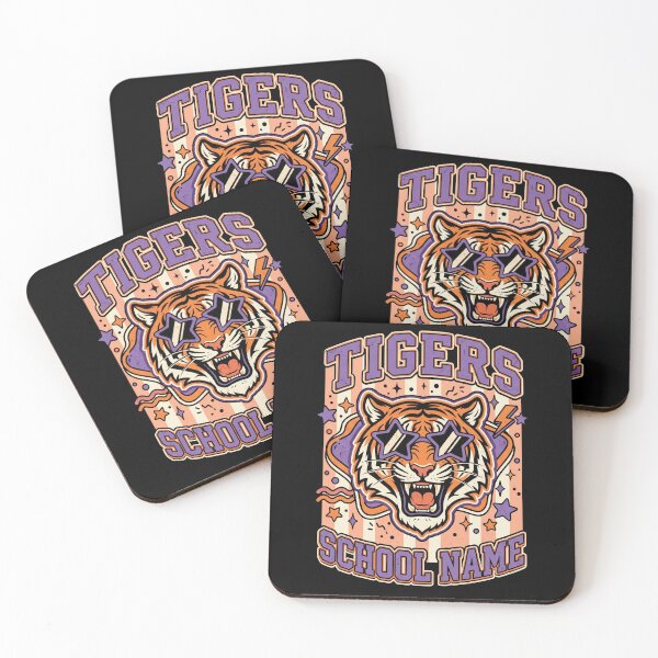 Item preview, Tigers School Name College Mascot Spirit Alumni Student Fan designed and sold by SofenArt.