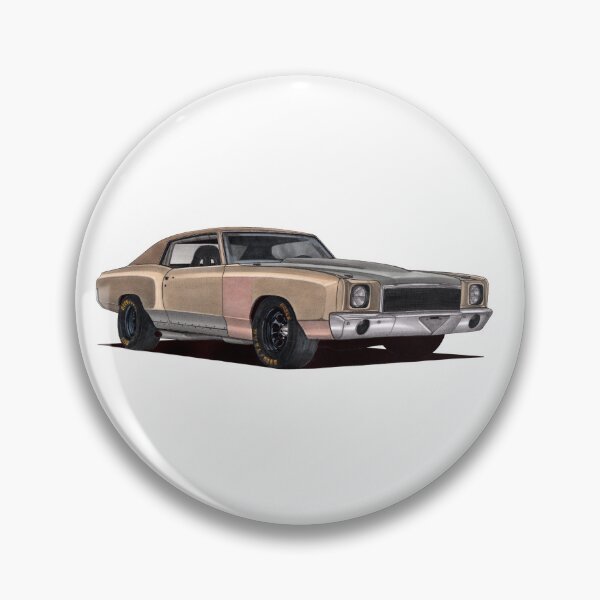 Item preview, Exclusive drawing legendary movie muscle car Chevy Monte Carlo Big block V8 Coupe designed and sold by Cars23.