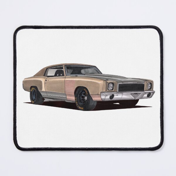 Item preview, Exclusive drawing legendary movie muscle car Chevy Monte Carlo Big block V8 Coupe designed and sold by Cars23.