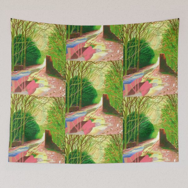 Item preview, David Hockney Inspired Poolside Pop Art | Vibrant Modern California Style designed and sold by Bondira-Spono.