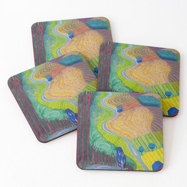 Item preview, David Hockney Inspired Poolside Pop Art | Vibrant Modern California Style designed and sold by Bondira-Spono.