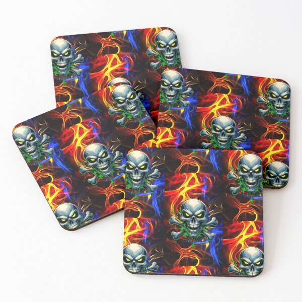 Item preview, Flaming  Skull designed and sold by Joshuasanga76a.