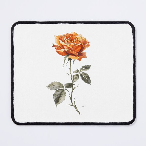 Item preview, Orange rose designed and sold by uunaa.