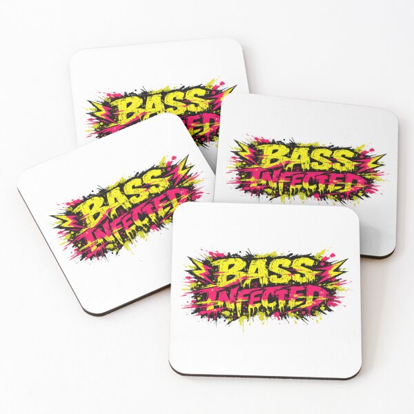 Item preview, Bass Infected Rave Energy designed and sold by  ZenRave Designs.