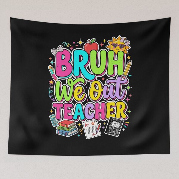 Item preview, Bruh We Out Teacher Last Day Of School Summer Vacation Funny Educator designed and sold by SofenArt.
