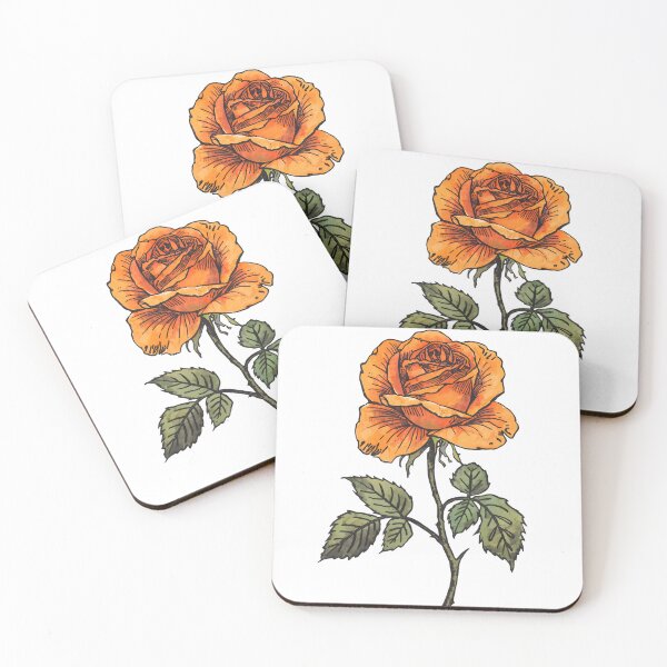Item preview,  Orange rose  designed and sold by uunaa.
