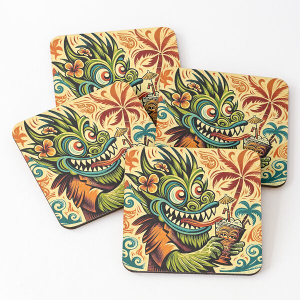 Item preview, Frank - A Monster’s Tropical Tiki Delight designed and sold by Montana Slim.