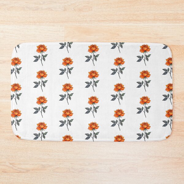 Item preview, Orange rose  designed and sold by uunaa.