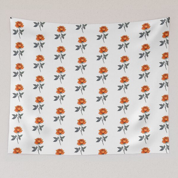 Item preview, Orange rose  designed and sold by uunaa.