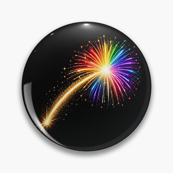 Item preview, MAKE A WISH – STREAKS OF PRIDE ⚡✨ – CORE BURST EDITION - DARK BACKGROUND designed and sold by WheelieGdArt.