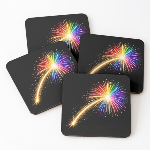 Item preview, MAKE A WISH – STREAKS OF PRIDE ⚡✨ – CORE BURST EDITION - DARK BACKGROUND designed and sold by WheelieGdArt.