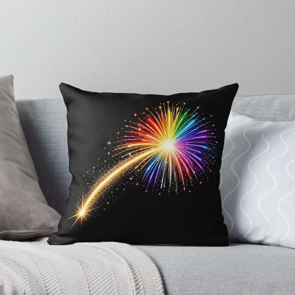 Item preview, MAKE A WISH – STREAKS OF PRIDE ⚡✨ – CORE BURST EDITION - DARK BACKGROUND designed and sold by WheelieGdArt.