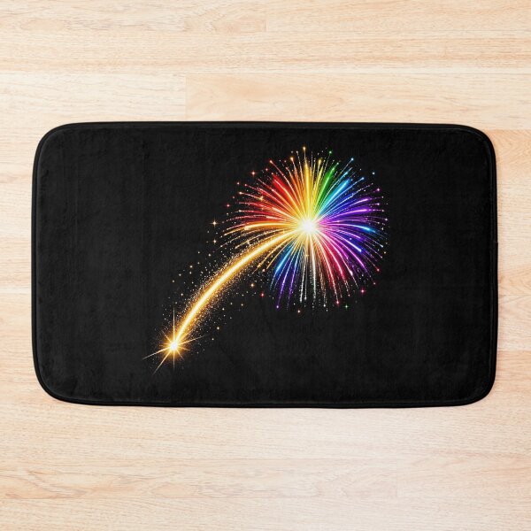 Item preview, MAKE A WISH – STREAKS OF PRIDE ⚡✨ – CORE BURST EDITION - DARK BACKGROUND designed and sold by WheelieGdArt.