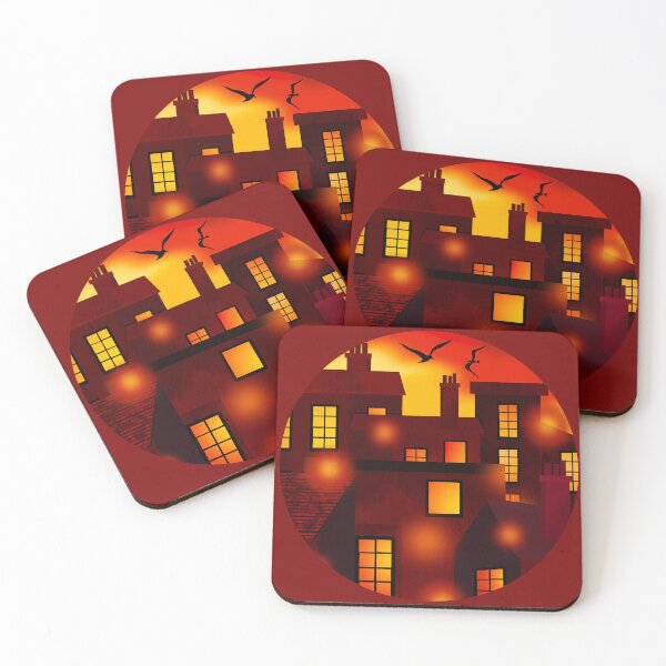 Item preview, Sunset Over City designed and sold by Andrew  Hitchen.