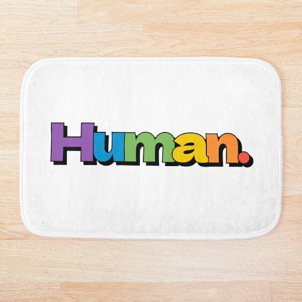 Item preview, Tipografía colorida del Orgullo Arcoíris Humano designed and sold by Be-bored.