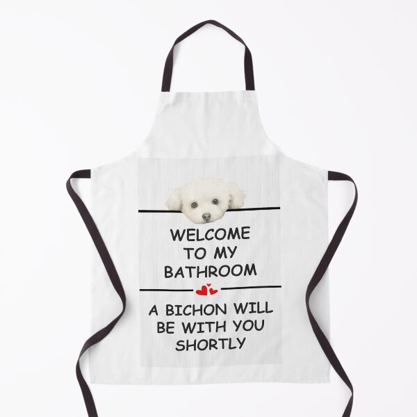 Item preview, Bathroom Bichon Frise designed and sold by xposedbydesign.