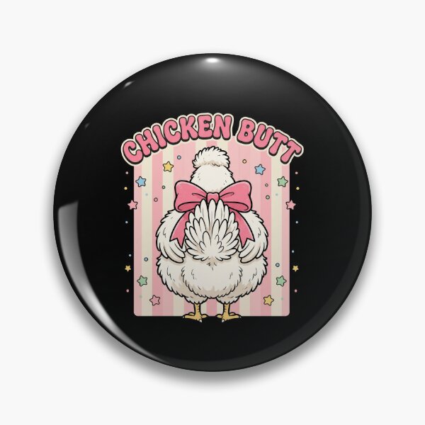 Item preview, Chicken Butt Funny Chicken Lover Farm Animal Humor designed and sold by SofenArt.
