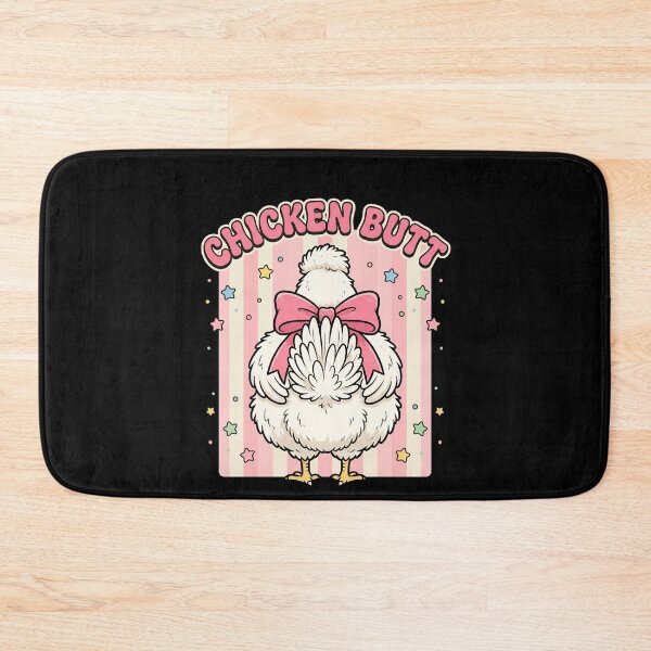 Item preview, Chicken Butt Funny Chicken Lover Farm Animal Humor designed and sold by SofenArt.
