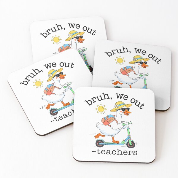 Item preview, Bruh, We Out -Teachers End Of School Summer Break Educator designed and sold by SofenArt.