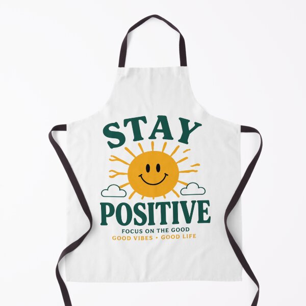 Item preview, Stay Positive Smiley – Good Vibes Only Cute Happy Graphic Tee designed and sold by MWSailingClub.
