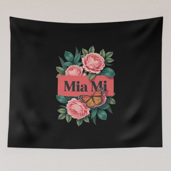 Item preview, I Love Miami, Cool Floral Miami Beach Illustration Graphic designed and sold by FaithAbbott.