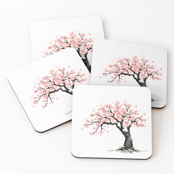 Item preview, Winter sakura blossom tree  designed and sold by uunaa.