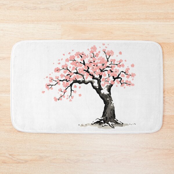 Item preview, Winter sakura blossom tree  designed and sold by uunaa.