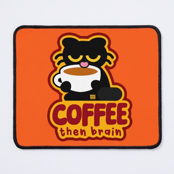 Item preview, Coffee (Then Brain) designed and sold by DocHackenbush.