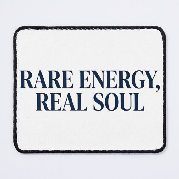 Item preview, Rare Energy Real Soul Aesthetic Typography Art designed and sold by AlanyaArtX.