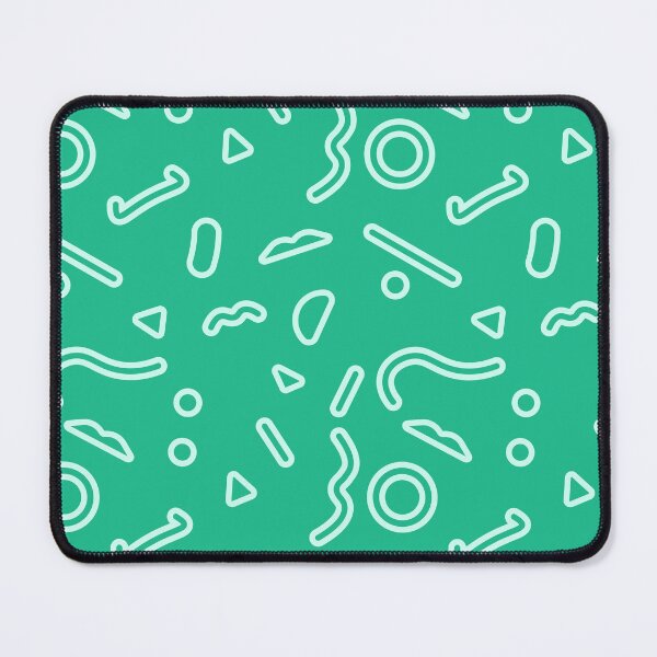 Item preview, Green Tomodachi Pattern designed and sold by galaxydaydreams.
