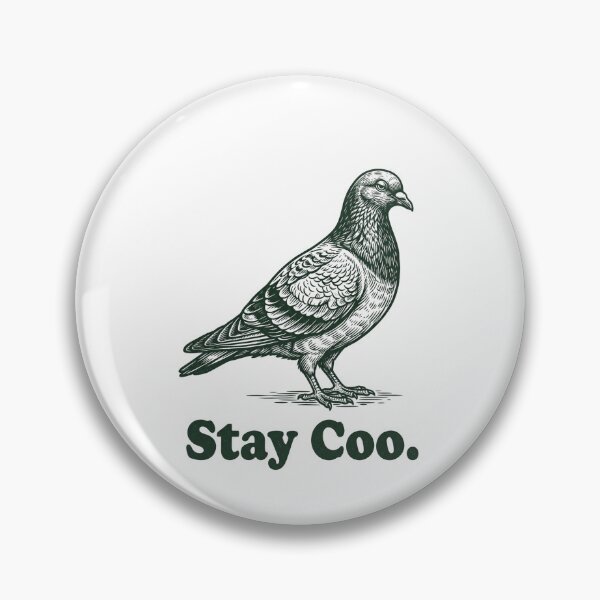 Item preview, Stay Coo Pigeon Bird Lover Pun Design designed and sold by SofenArt.