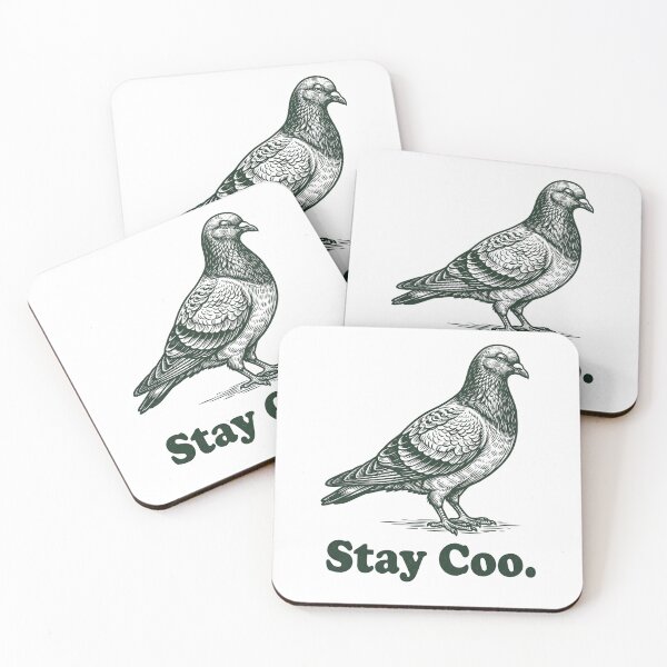 Item preview, Stay Coo Pigeon Bird Lover Pun Design designed and sold by SofenArt.
