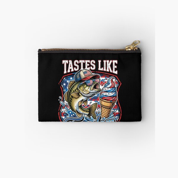 Item preview, Tastes Like Freedom American Bass Fishing Fisherman Patriot designed and sold by SofenArt.