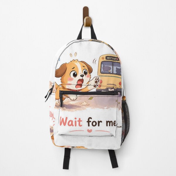 Item preview, Dog Missed Bus Wait For Me Panic Moment designed and sold by Sadia  Jannat.