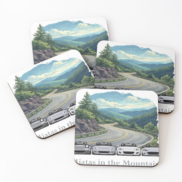 Item preview, Miatas in the Mountains designed and sold by MyYata.