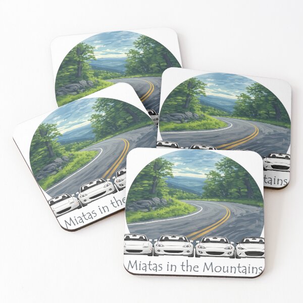 Item preview, Miatas in the Mountains designed and sold by MyYata.