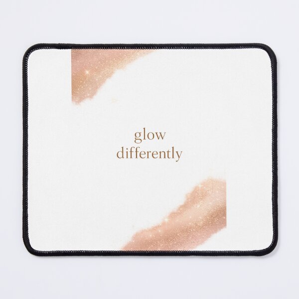Item preview, Glow Differently | Soft Aesthetic Motivation | Minimal Luxury Design designed and sold by KAYJAY DESIGNS.