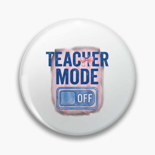 Item preview, Teacher Mode Off Educator Profession Appreciation Gift designed and sold by SofenArt.