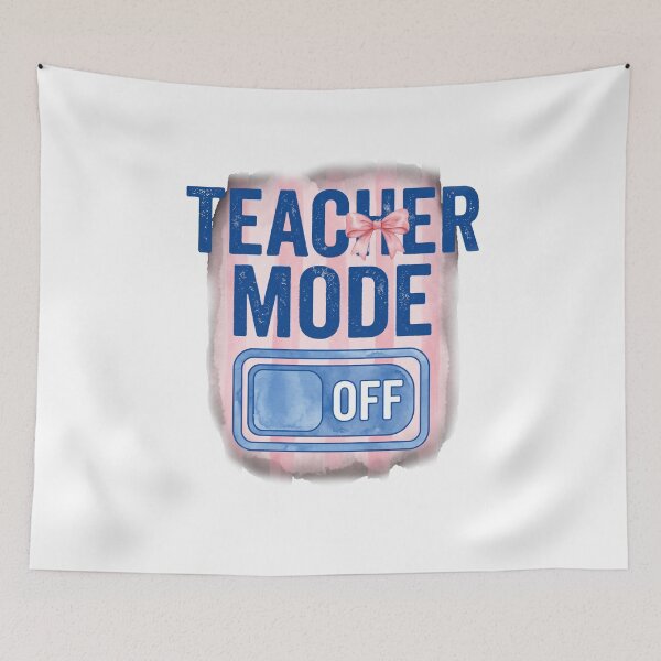 Item preview, Teacher Mode Off Educator Profession Appreciation Gift designed and sold by SofenArt.