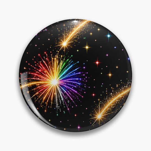 Item preview, MAKE A WISH – STREAKS OF PRIDE ⚡✨ – CORE BURST EDITION - DARK BACKGROUND - PATTERNED designed and sold by WheelieGdArt.