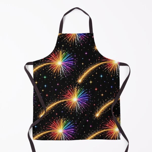 Item preview, MAKE A WISH – STREAKS OF PRIDE ⚡✨ – CORE BURST EDITION - DARK BACKGROUND - PATTERNED designed and sold by WheelieGdArt.