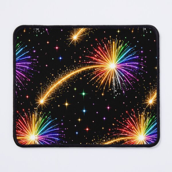 Item preview, MAKE A WISH – STREAKS OF PRIDE ⚡✨ – CORE BURST EDITION - DARK BACKGROUND - PATTERNED designed and sold by WheelieGdArt.