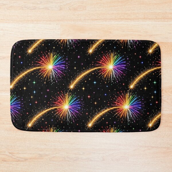 Item preview, MAKE A WISH – STREAKS OF PRIDE ⚡✨ – CORE BURST EDITION - DARK BACKGROUND - PATTERNED designed and sold by WheelieGdArt.