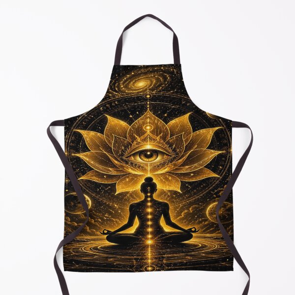 Artikelvorschau, Awakened Soul – Cosmic Lotus Meditation entworfen und verkauft von bymandyart.