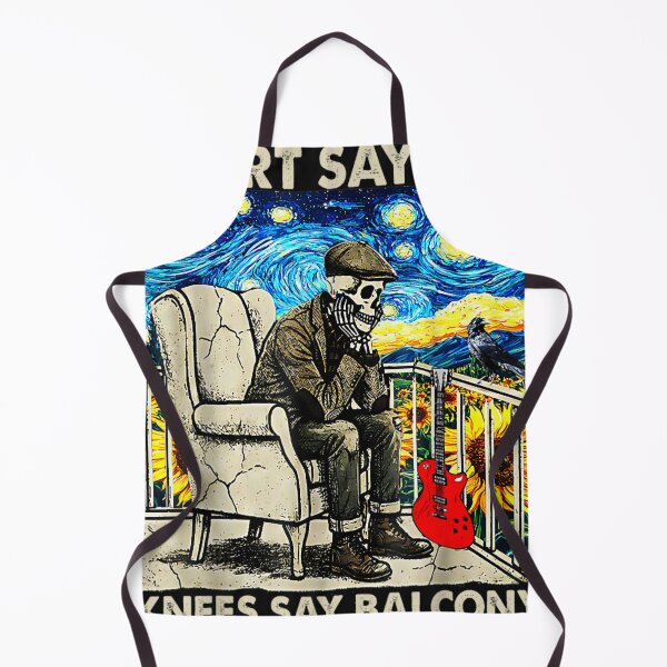 Item preview, Funny Heart Says Pit Knees Say Balcony designed and sold by ona2fepan.