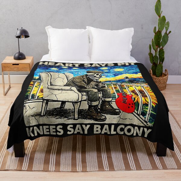 Item preview, Funny Heart Says Pit Knees Say Balcony designed and sold by ona2fepan.
