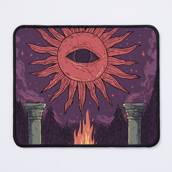 Item preview, Solar Eye Forest Altar - Pagan Symbols designed and sold by bapupa.