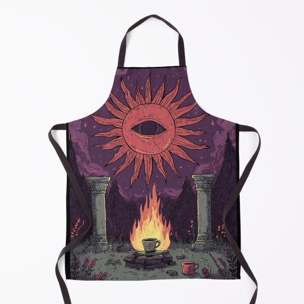 Item preview, Solar Eye Forest Altar - Pagan Symbols designed and sold by bapupa.