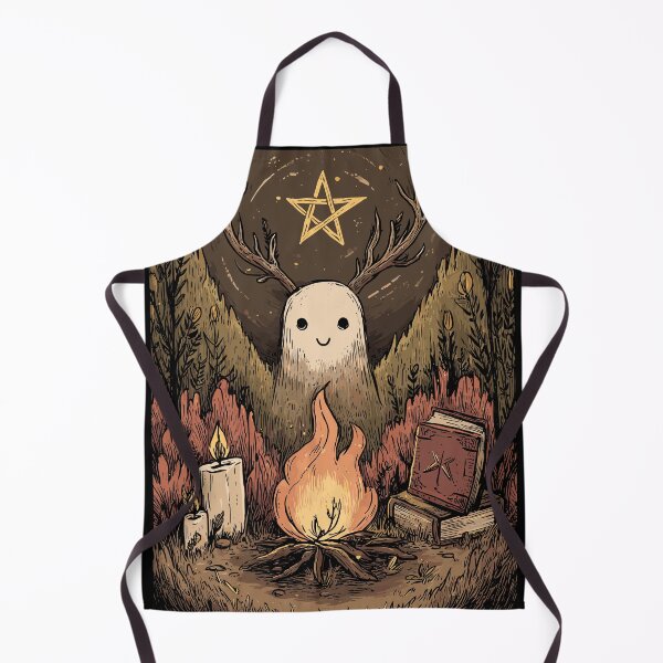 Item preview, Pentagram Spirit Bonfire Ritual - Pagan Symbols designed and sold by bapupa.