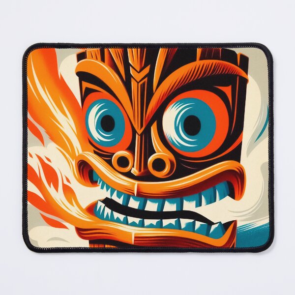 Item preview, Flaming Fury - Tiki Terror designed and sold by Montana Slim.